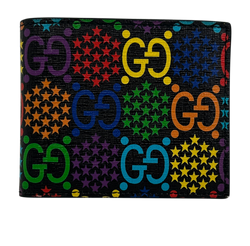 Gucci Billetera, Piel, Multicolor, GG, DB, Box,101089,4*