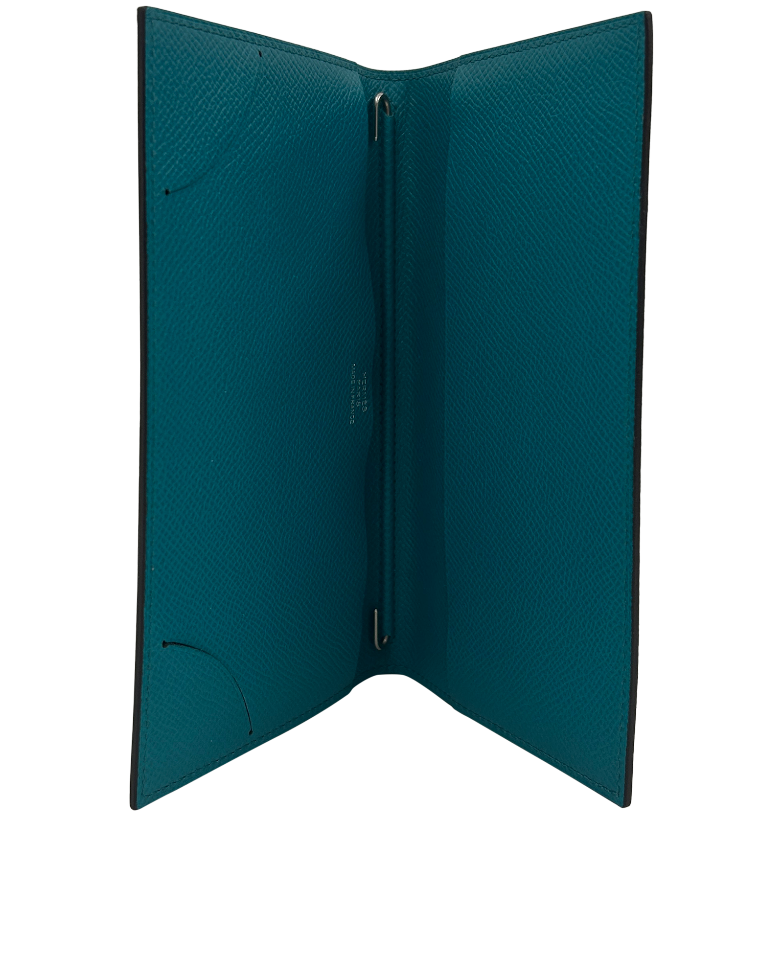 Hermes Portapasaporte, 240&euro;, Azul/Negro, Animal - Piel, Otros tipos de vista