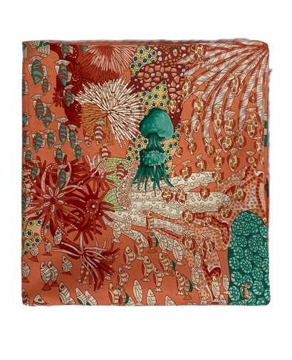 Hermes, 200&euro;, Accesorios, Naranja, Seda - General, Vista frontal