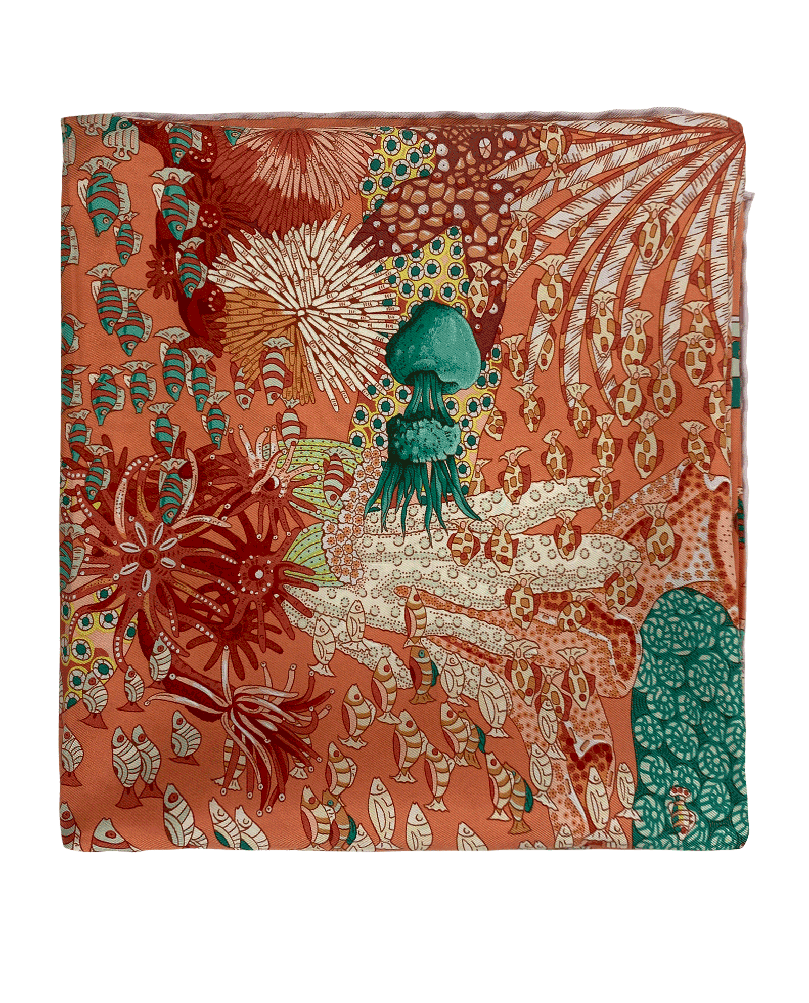 Hermes, 200&euro;, Accesorios, Naranja, Seda - General, Vista frontal