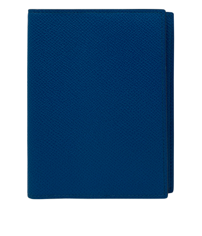 Hermes Porta Pasaporte, 390&euro;, Accesorios, Azul, Animal - Piel, Vista frontal