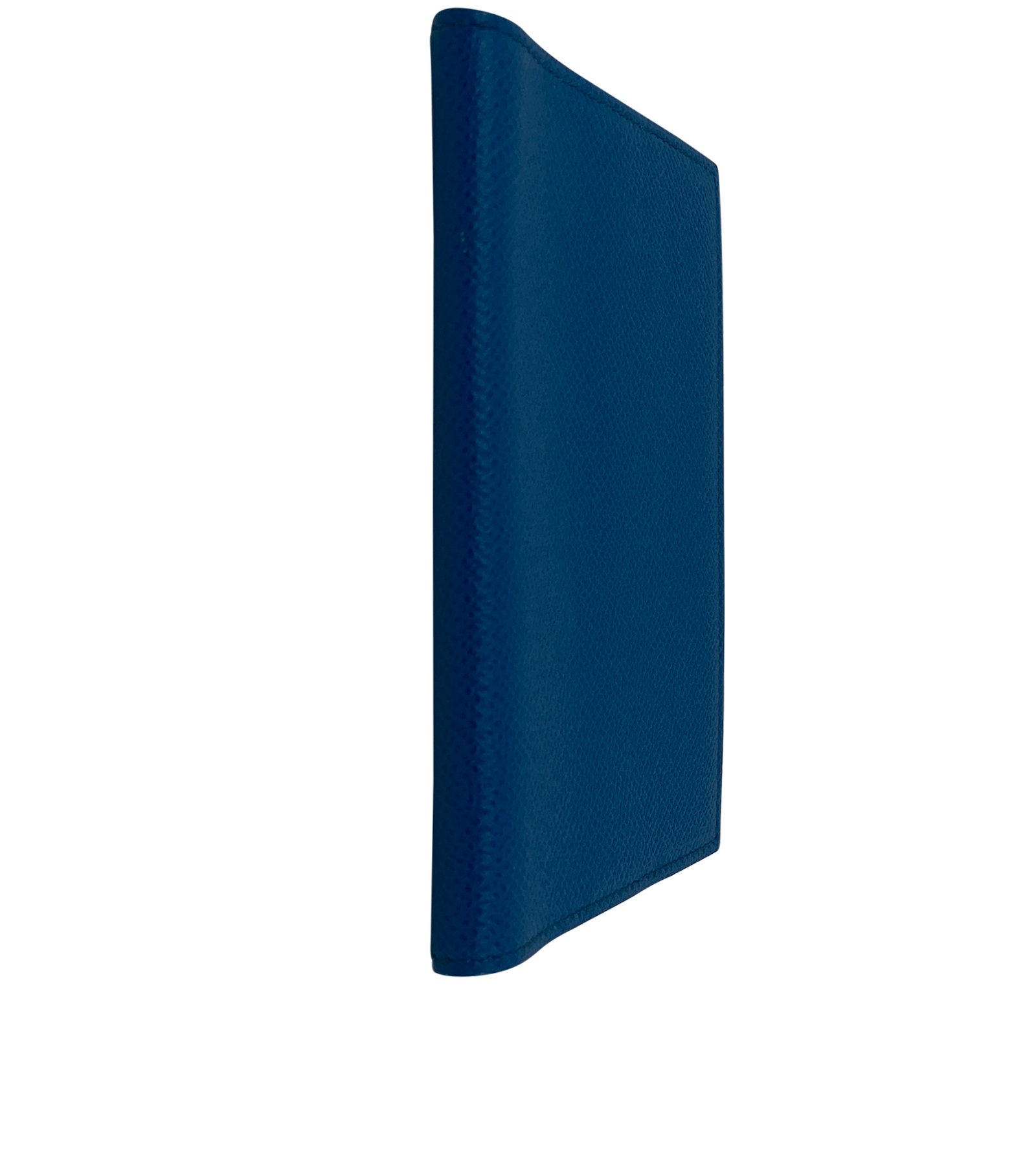 Hermes Porta Pasaporte, 390&euro;, Accesorios, Azul, Animal - Piel, Vista lateral