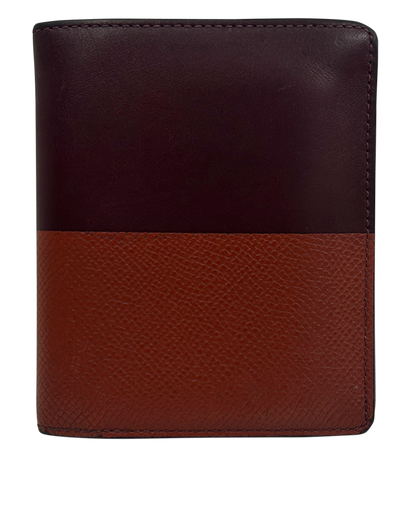 Hermes Billetera, 390&euro;, Accesorios, Marrón/Naranja, Animal - Piel, Vista frontal