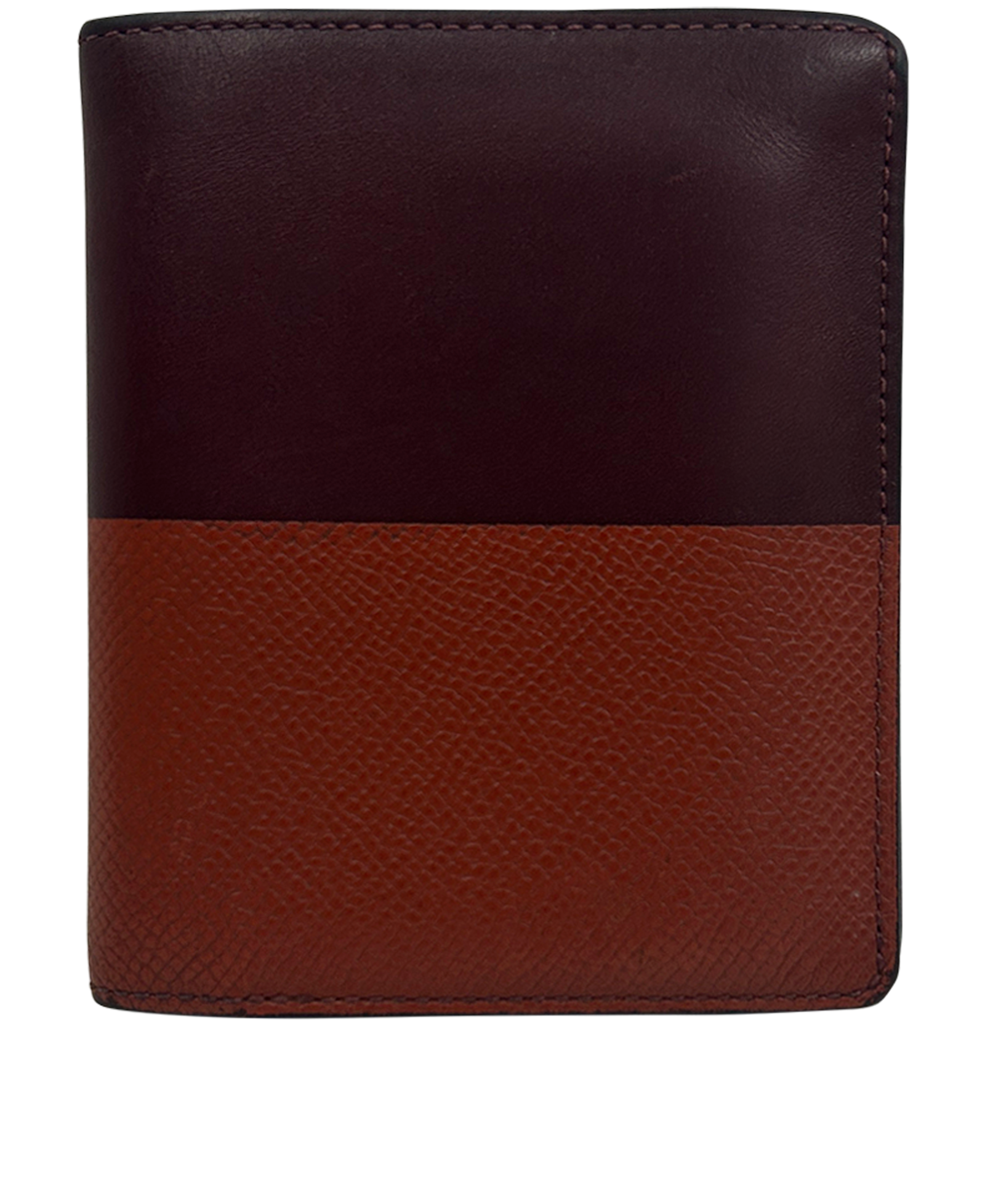 Hermes Billetera, 390&euro;, Accesorios, Marrón/Naranja, Animal - Piel, Vista frontal