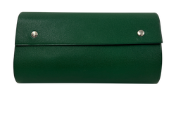 Hermes Libreta Chier Roule Roll, Piel, Verde, Circle V,1992,3