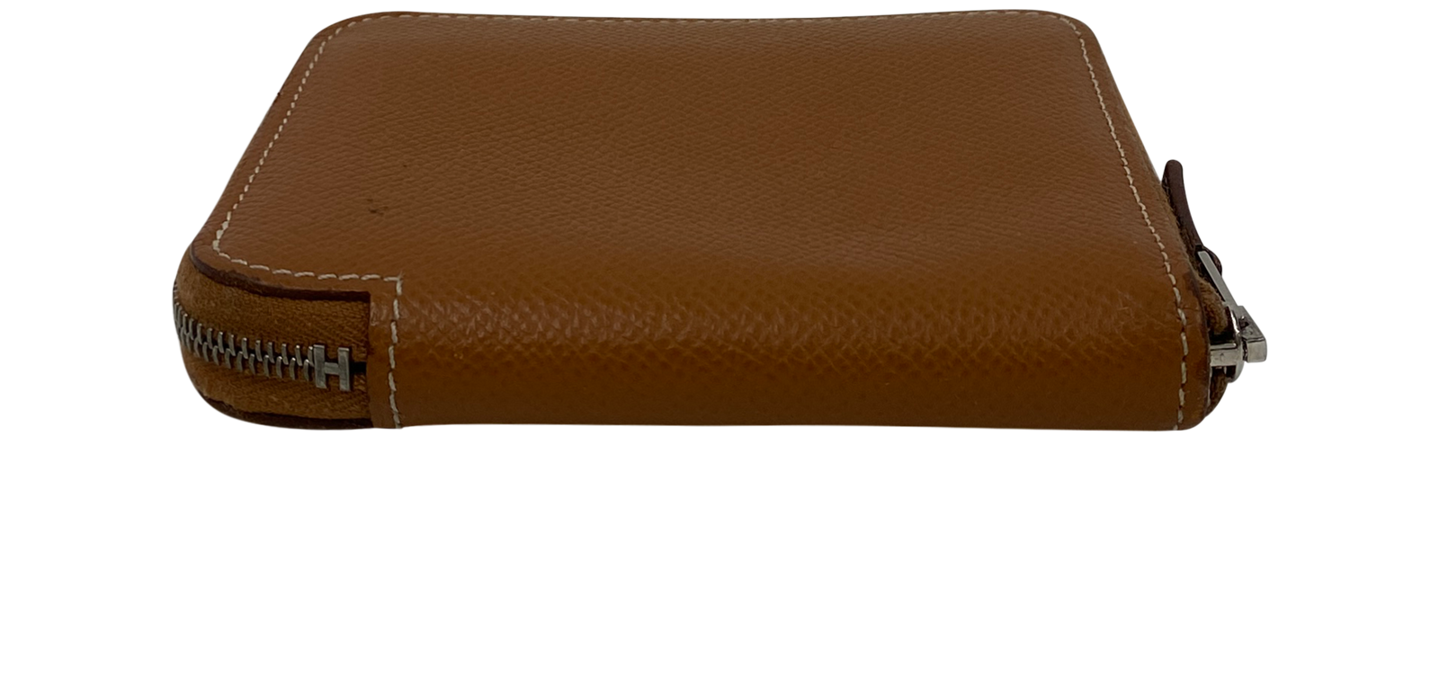 Hermes Monedero, 490€, Bolso, Marrón, Animal - Piel, Vista superior