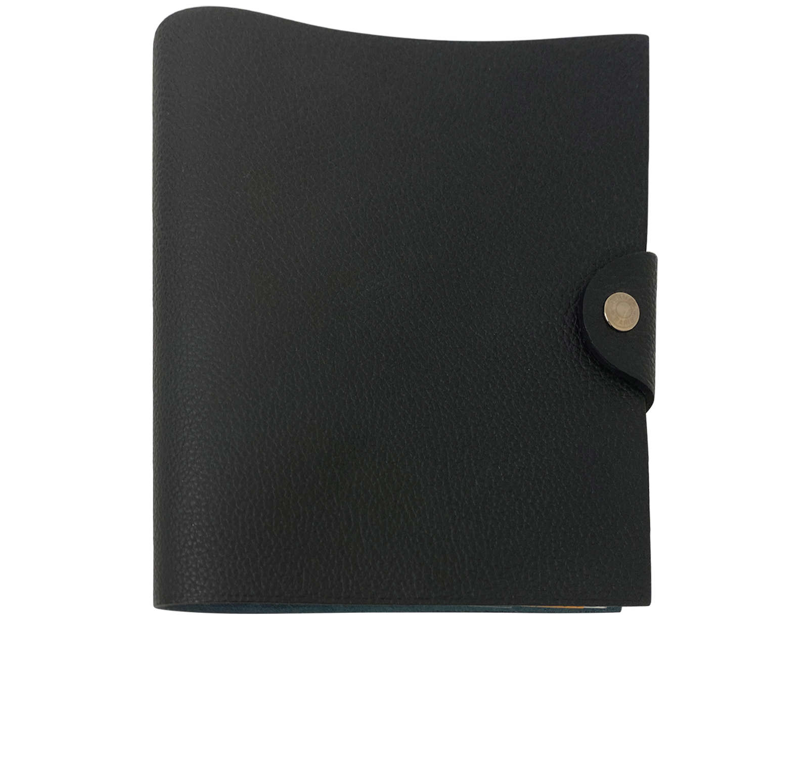 Hermes Libreta, 399€, Accesorios, Negro, Animal - Piel, Vista frontal