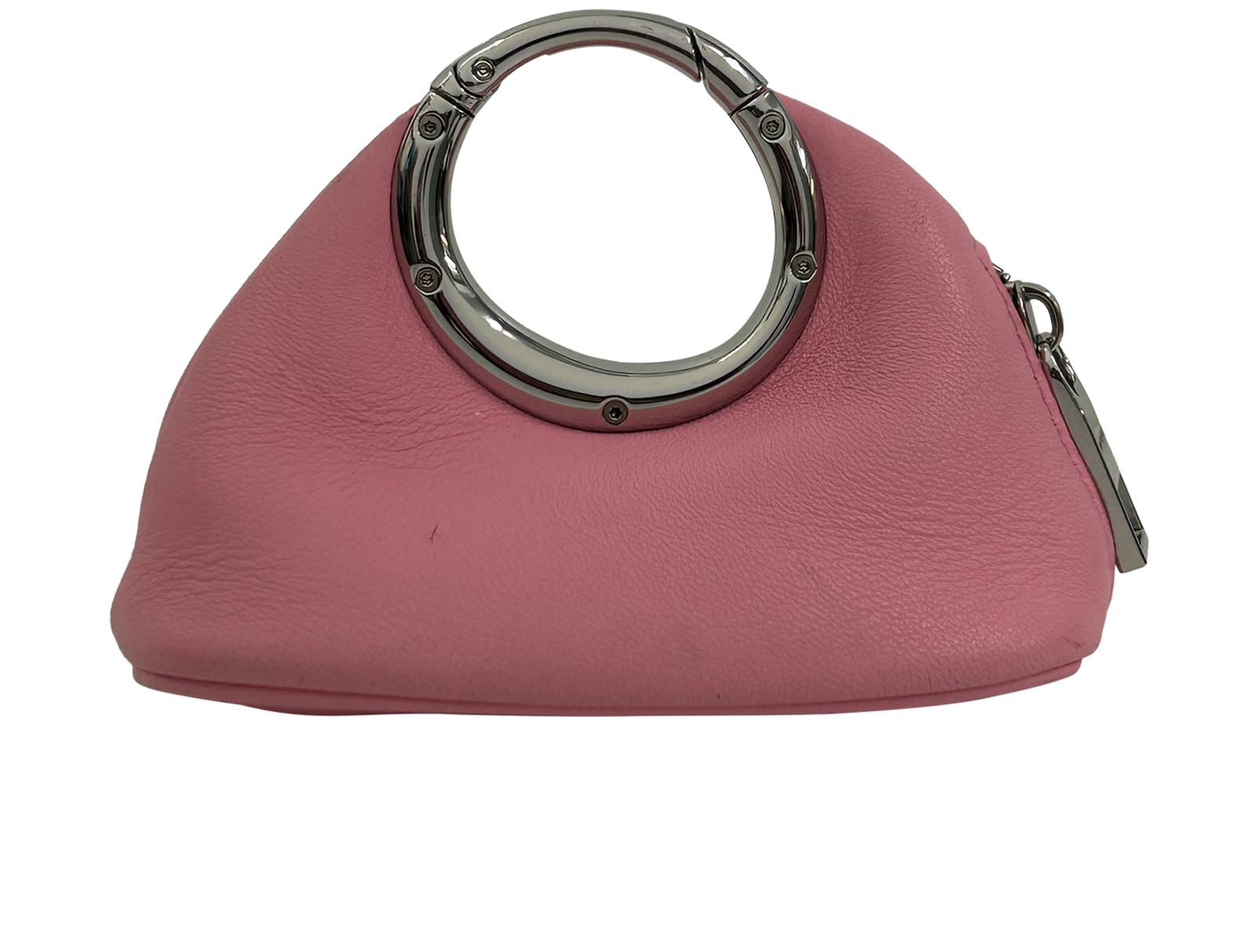 Jaquemus Monedero, 180&euro;, Accesorios, Rosa, Animal - Piel, Vista trasera