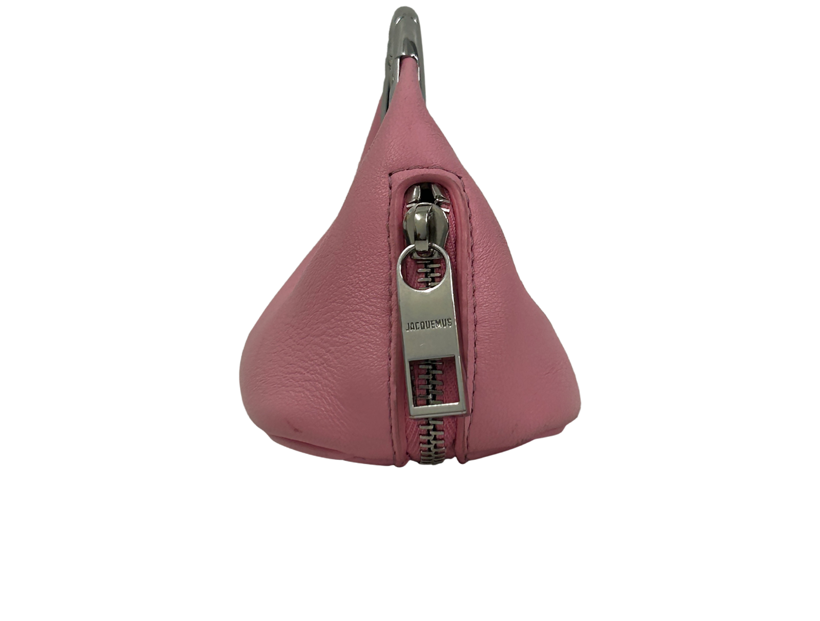 Jaquemus Monedero, 180&euro;, Accesorios, Rosa, Animal - Piel, Vista lateral