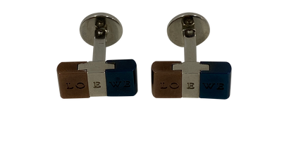 Loewe Gemelos Rectangulares, 80&euro;, Accesorios, Azul/Plata, Metal - Plata, Vista frontal