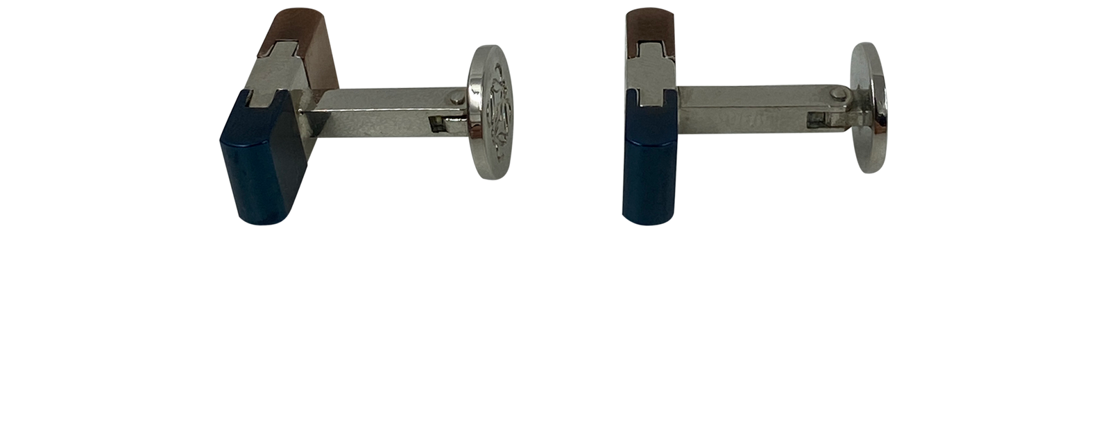 Loewe Gemelos Rectangulares, 80&euro;, Accesorios, Azul/Plata, Metal - Plata, Vista inferior