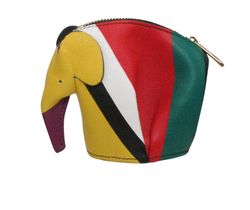 Loewe Monedero Elefante, Piel, Multicolor,3,101312