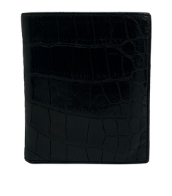 Loewe Billetera,Piel Labrada,Negro,200406(2004),2