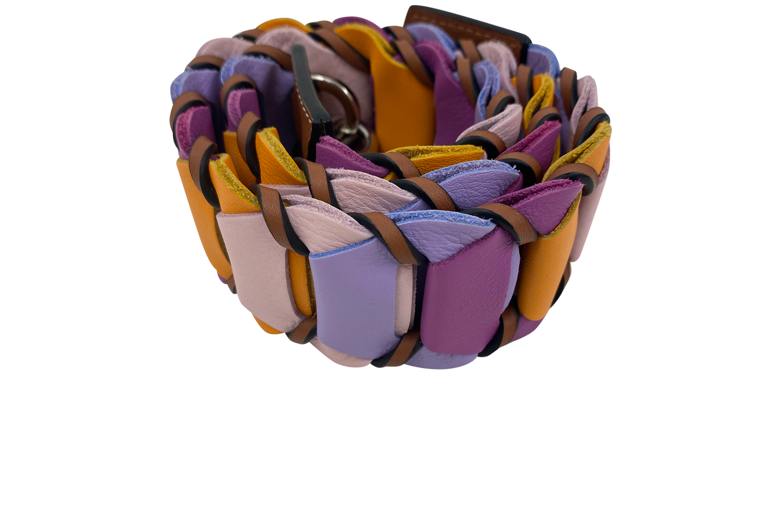 Loewe Strap, 205€, Accesorios, Marrón/Morado, Animal - Piel, Vista trasera