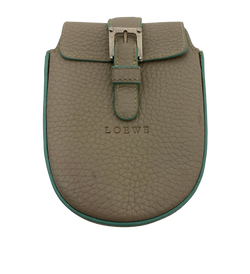 Loewe Monedero Charm,Piel,Beige/Turquesa,060312,3