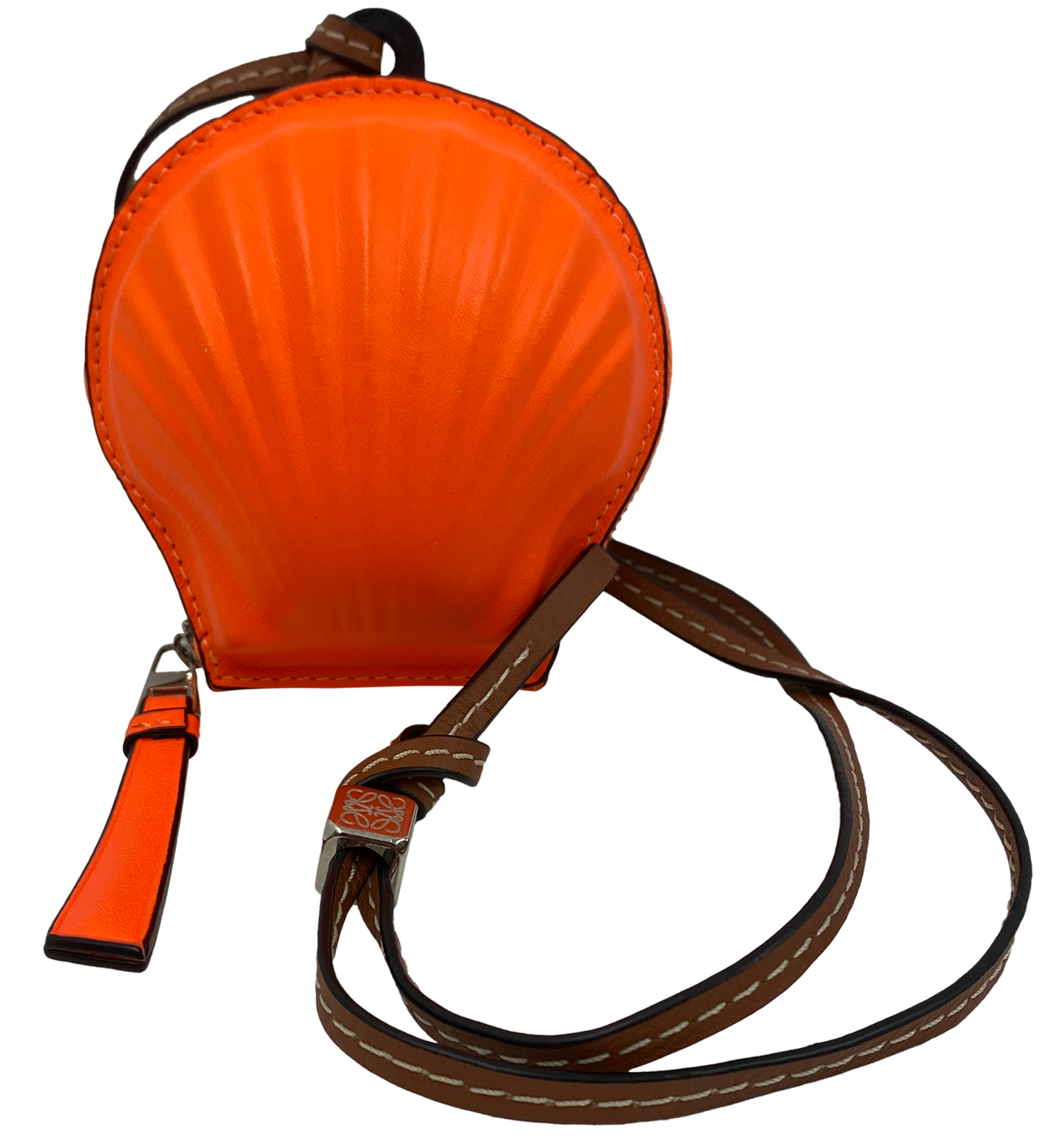 Loewe Monedero Concha, 378&euro;, Accesorios, Naranja, Animal - Piel, Vista frontal