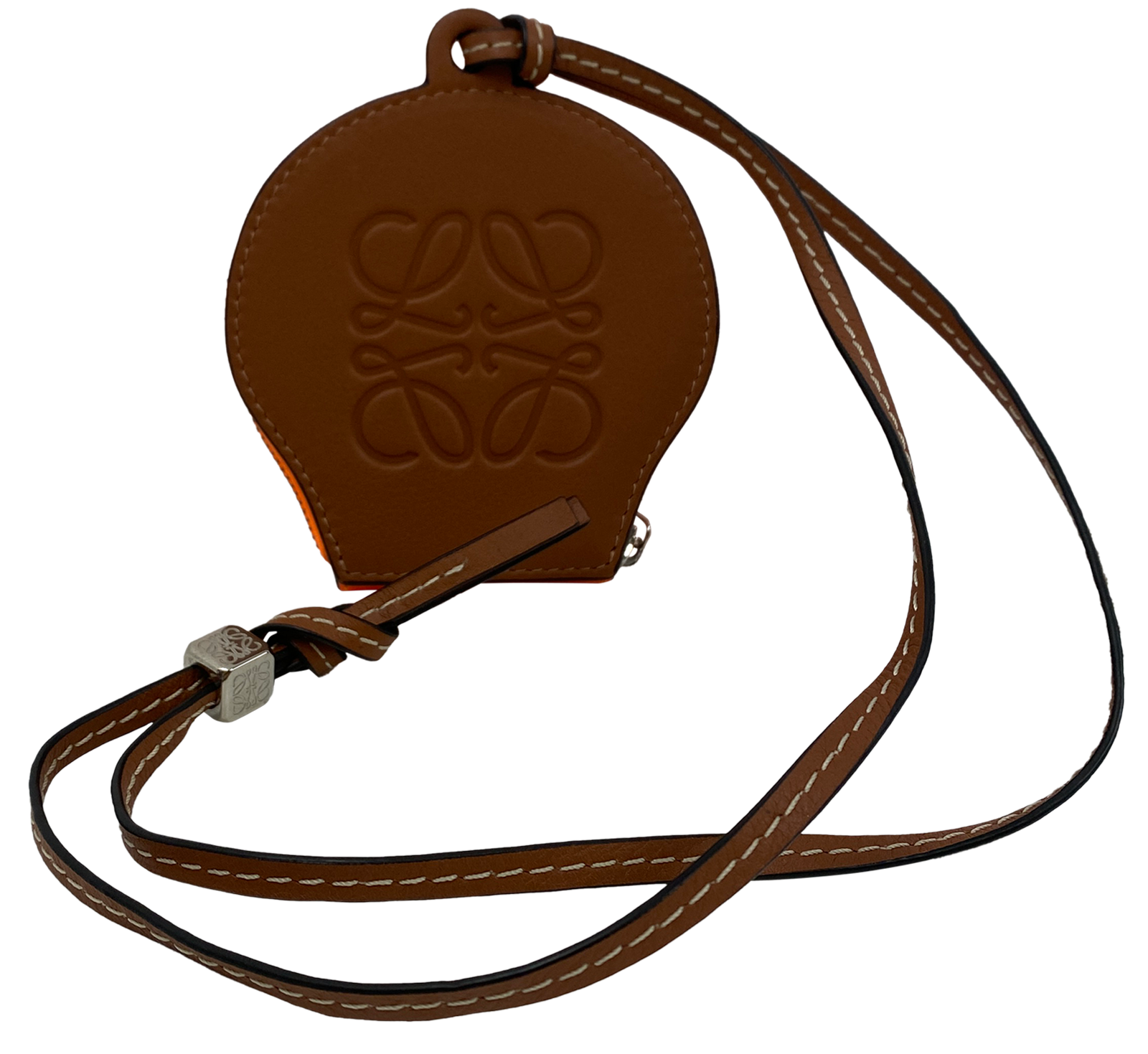 Loewe Monedero Concha, 378&euro;, Accesorios, Naranja, Animal - Piel, Vista trasera