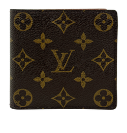 Louis Vuitton Billetera,Canvas,Mono,Marron,CA0096,Iniciales,2*