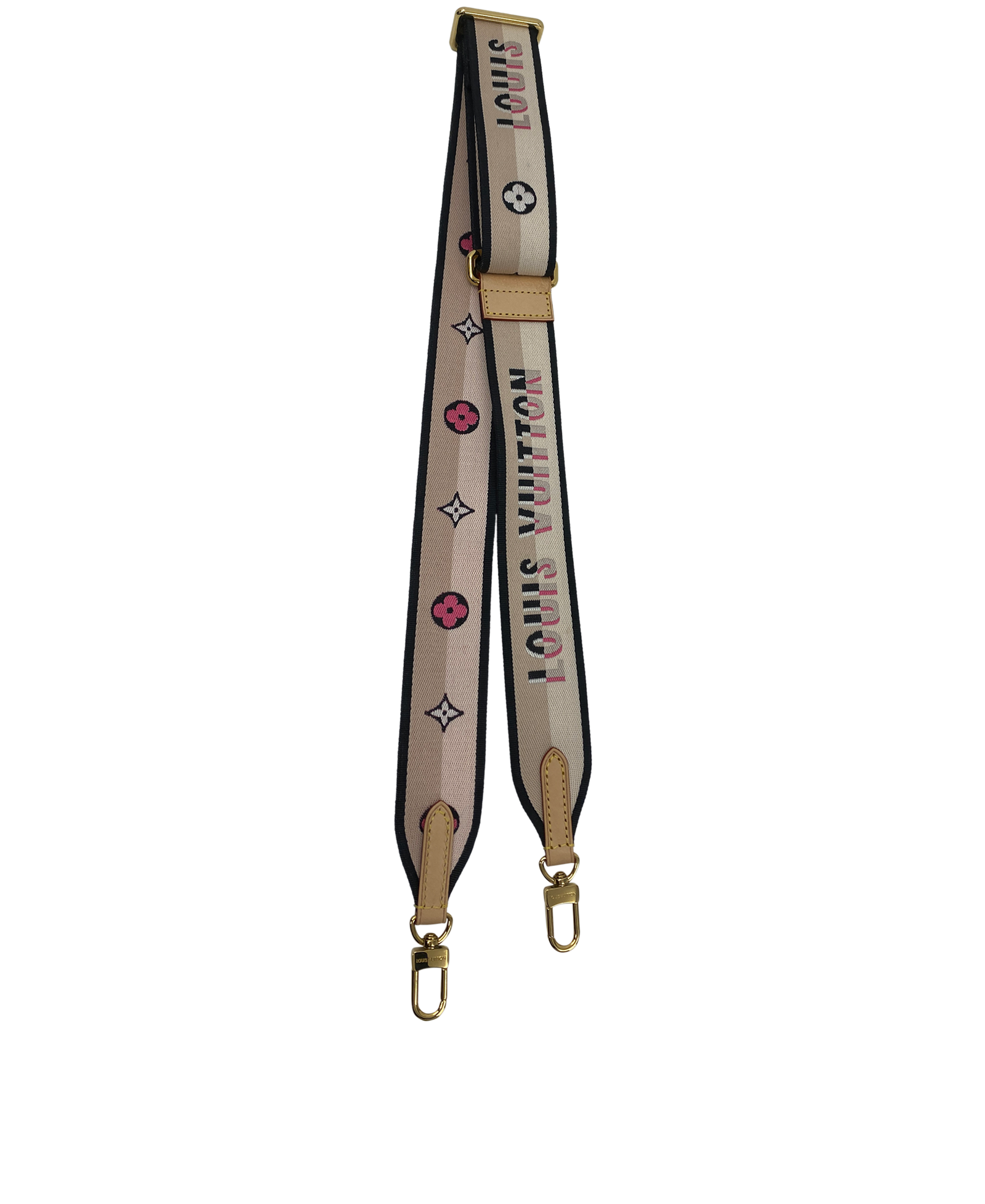Louis Vuitton Strap Cluny, 460&euro;, Bolso, Beige/Negro, Tejido - General, Vista frontal