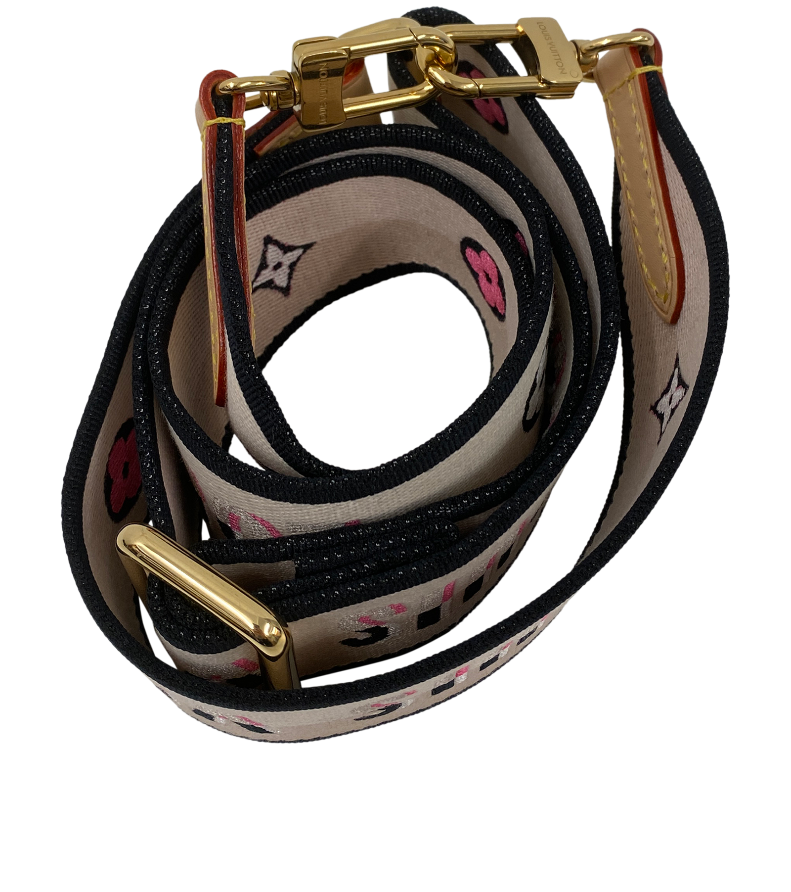 Louis Vuitton Strap Cluny, 460&euro;, Bolso, Beige/Negro, Tejido - General, Otros tipos de vista