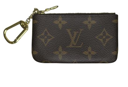 Louis Vuitton Monedero con Llavero, vista frontal