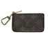 Louis Vuitton Monedero con Llavero, vista frontal