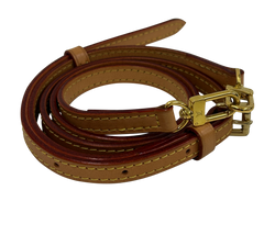 Louis Vuitton Strap, Piel, Marron, 3*