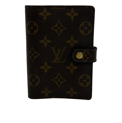 Louis Vuitton Funda Agenda, 100€, Accesorios, Marrón, Canvas - General, Vista frontal