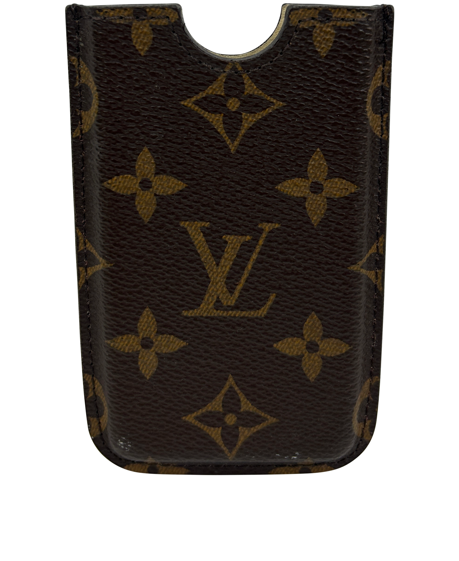 Louis Vuitton Funda Movil Vintage, 90€, Accesorios, Marrón, Canvas - General, Vista frontal