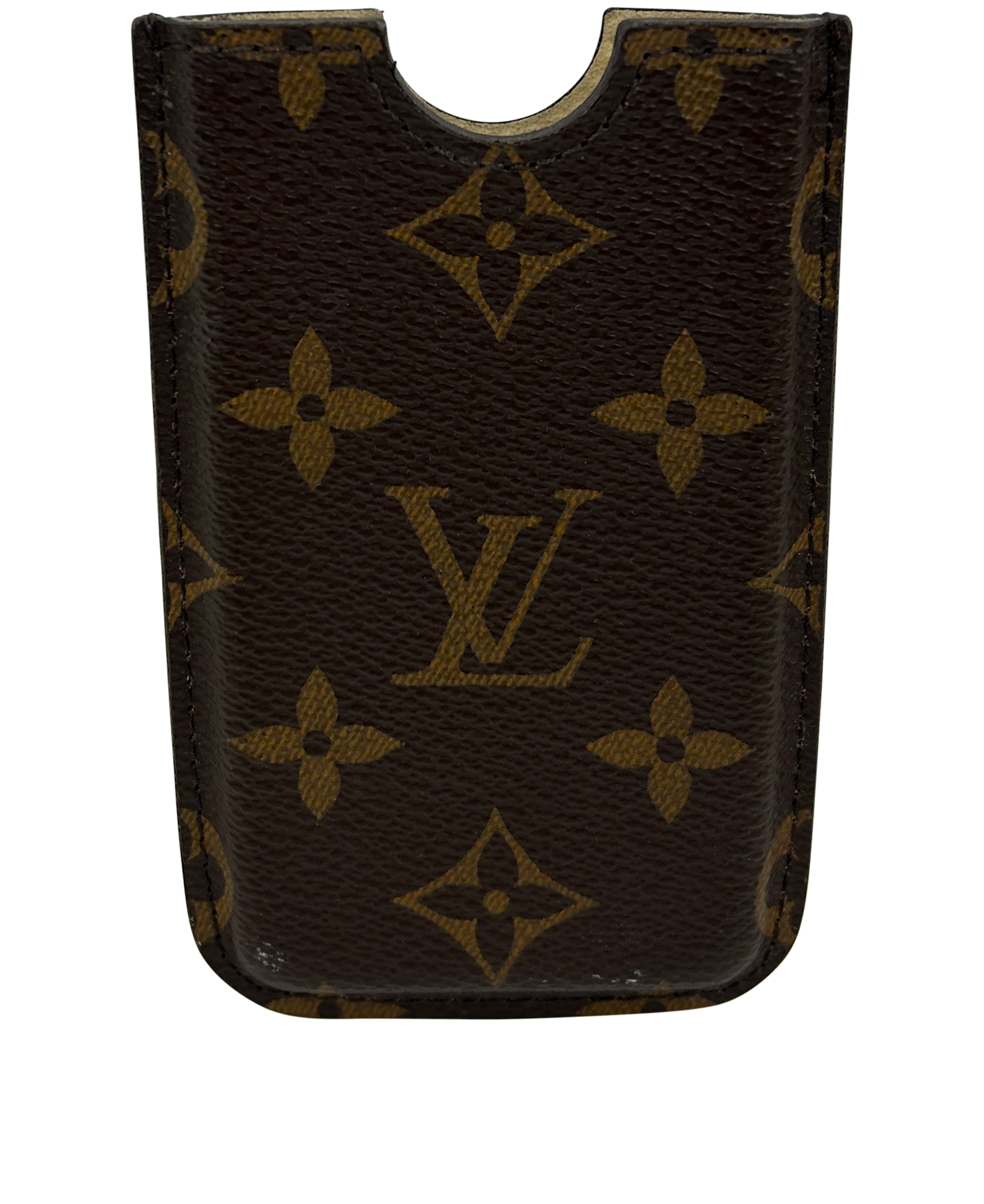 Louis Vuitton Funda Movil Vintage, 90€, Accesorios, Marrón, Canvas - General, Vista trasera