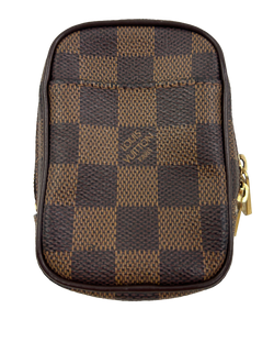 Louis Vuitton Monedero,Damier,Ebene,AR2067(2007),3*