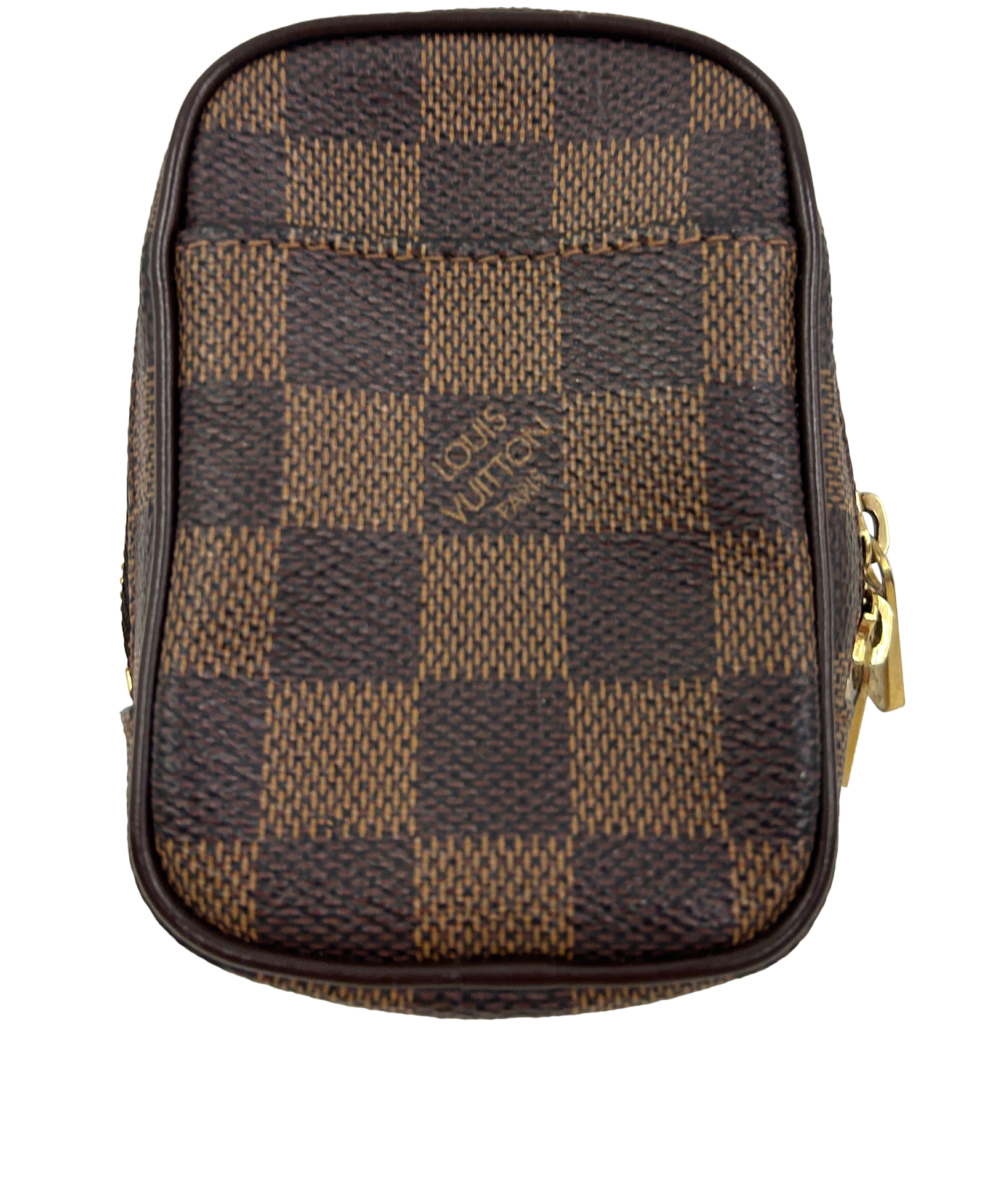 Louis Vuitton Monedero, 200€, Accesorios, Marrón, Canvas - General, Vista frontal