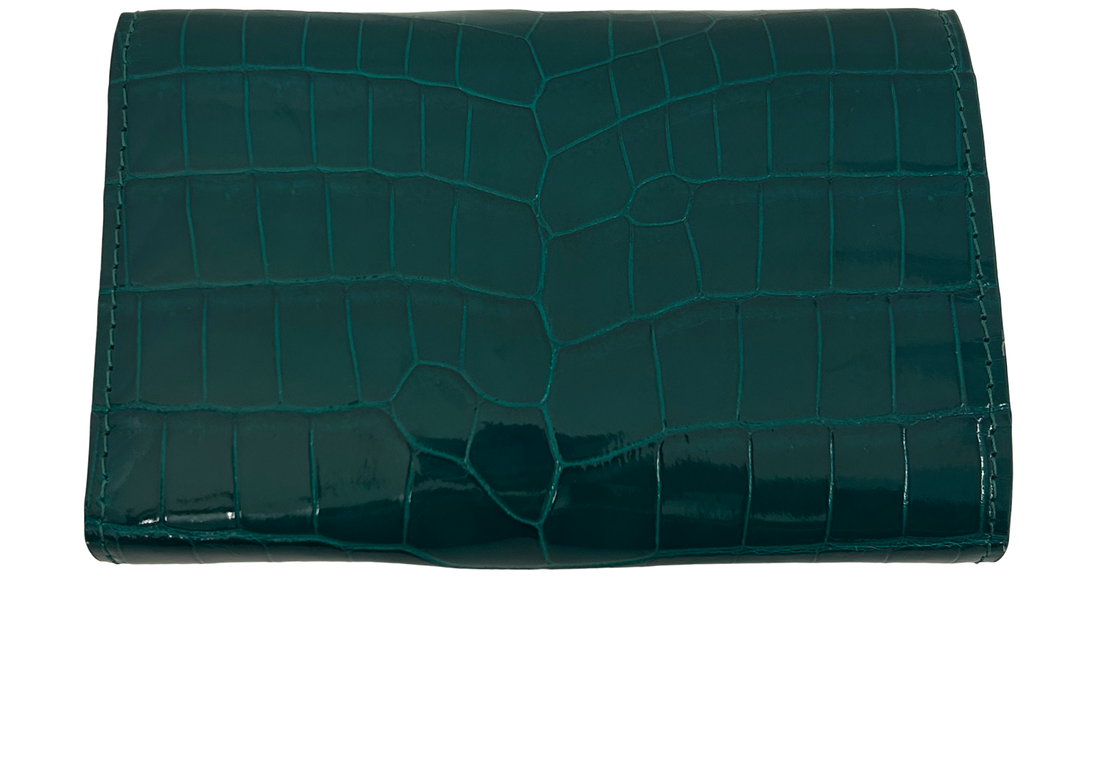 Louis Vuitton Billetera Capucine, 1.100€, Accesorios, Verde, Animal - Cocodrilo, Vista trasera