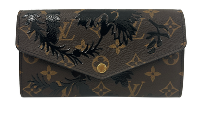 Louis Vuitton Billetera  Sarah Blosson, 320&euro;, Accesorios, Marrón/Negro, Canvas - General, Vista frontal