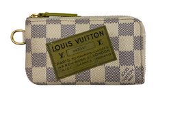 Louis Vuitton, Monedero, Canvas, Damier Ebene, 3, CT3008