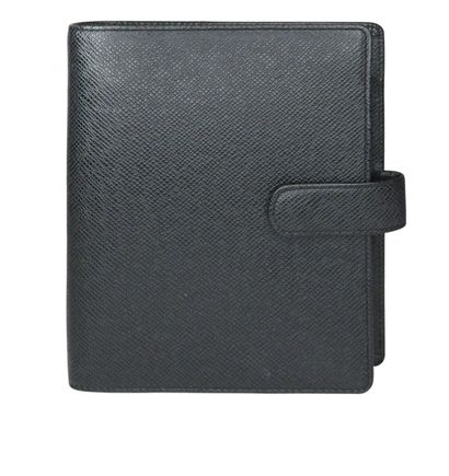 Funcional GM Funda Agenda, 100&euro;, Accesorios, Gris/Negro, Canvas - General, Vista frontal