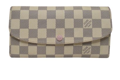 Billetera Emilie Rose Iniciales, 180&euro;, Accesorios, Beige, Animal - Piel, Vista frontal