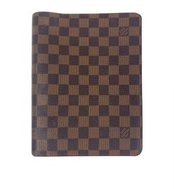 Louis Vuitton Porta Agenda, Canvas, Damier, Ebene, 2, CA0122