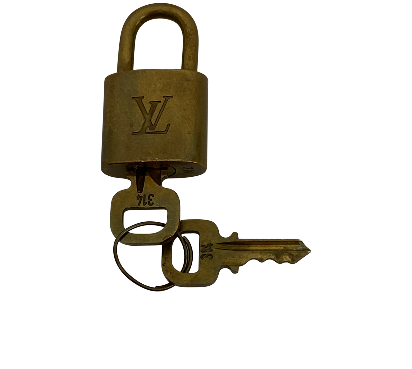 Louis Vuitton Candado, 40&euro;, Accesorios, Oro, Metal - Cobre, Vista frontal