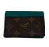 Louis Vuitton Tarjetero, 180&euro;, Accesorios, Marrón/Verde, Canvas - General, Vista frontal