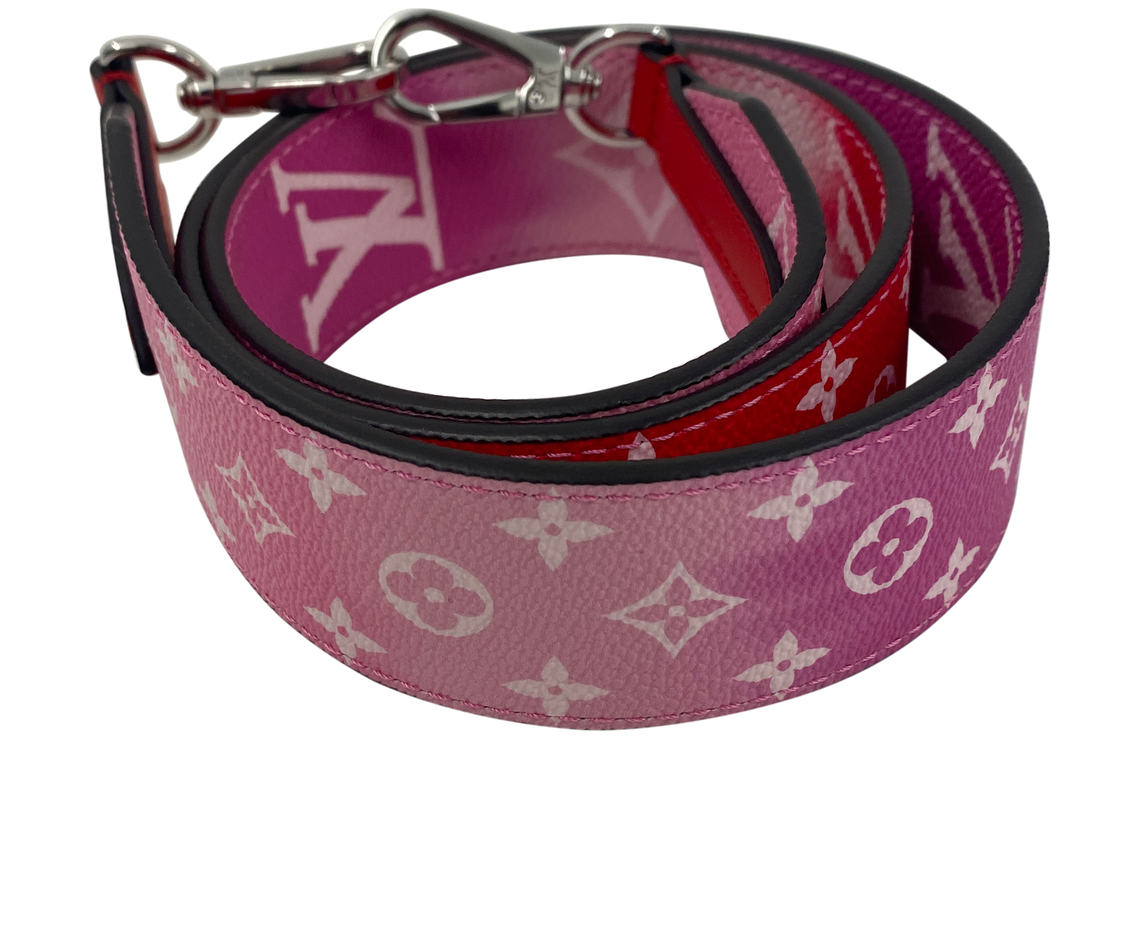 Louis Vuitton Strap, 512€, Accesorios, Rosa, Animal - Piel, Vista frontal