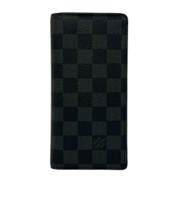Louis Vuitton Billetera, Canvas, Damier, Graphite TH2196, 2*
