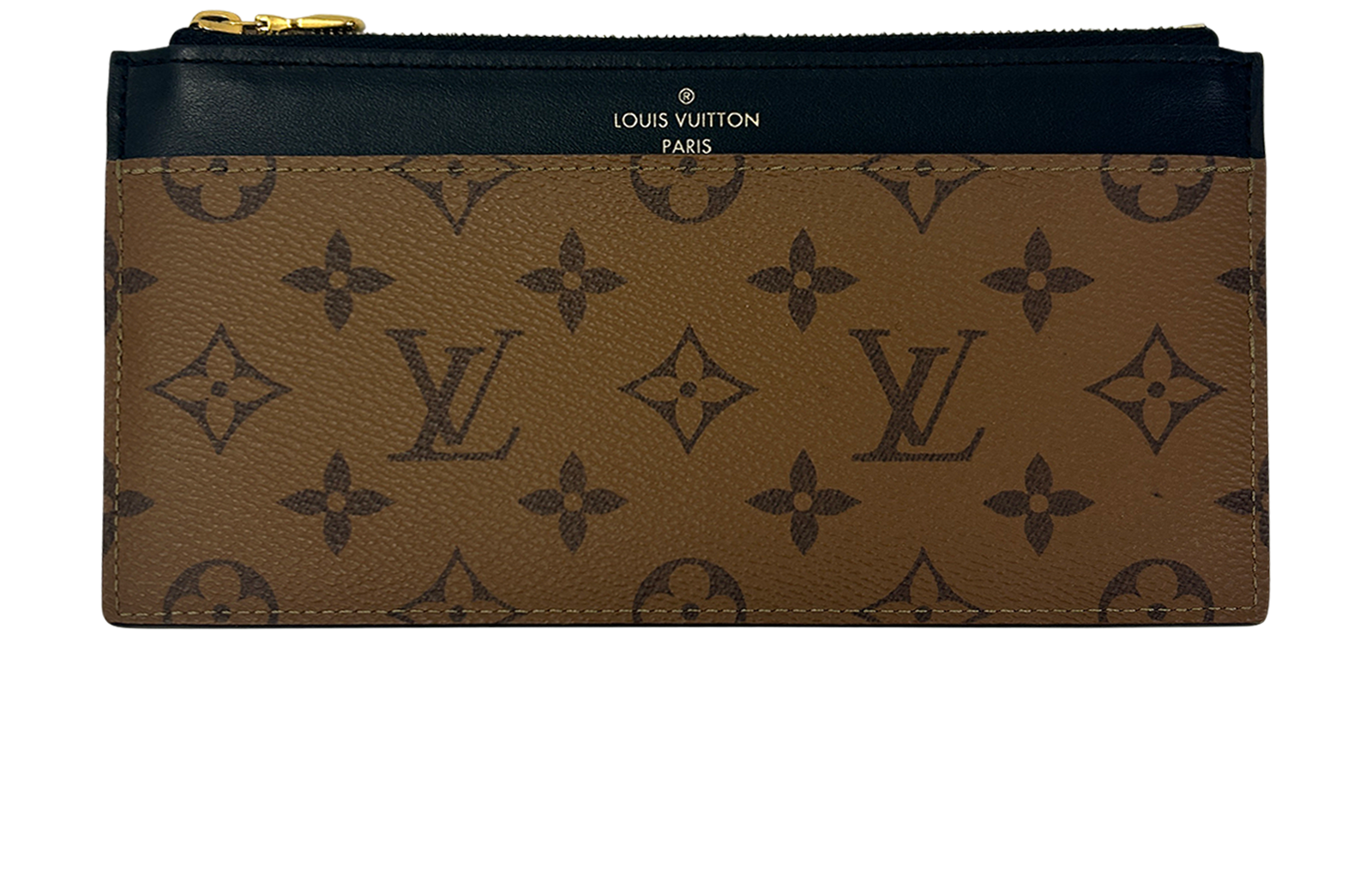 Louis Vuitton Billetera, 369&euro;, Accesorios, Marrón/Negro, Animal - Piel, Vista frontal