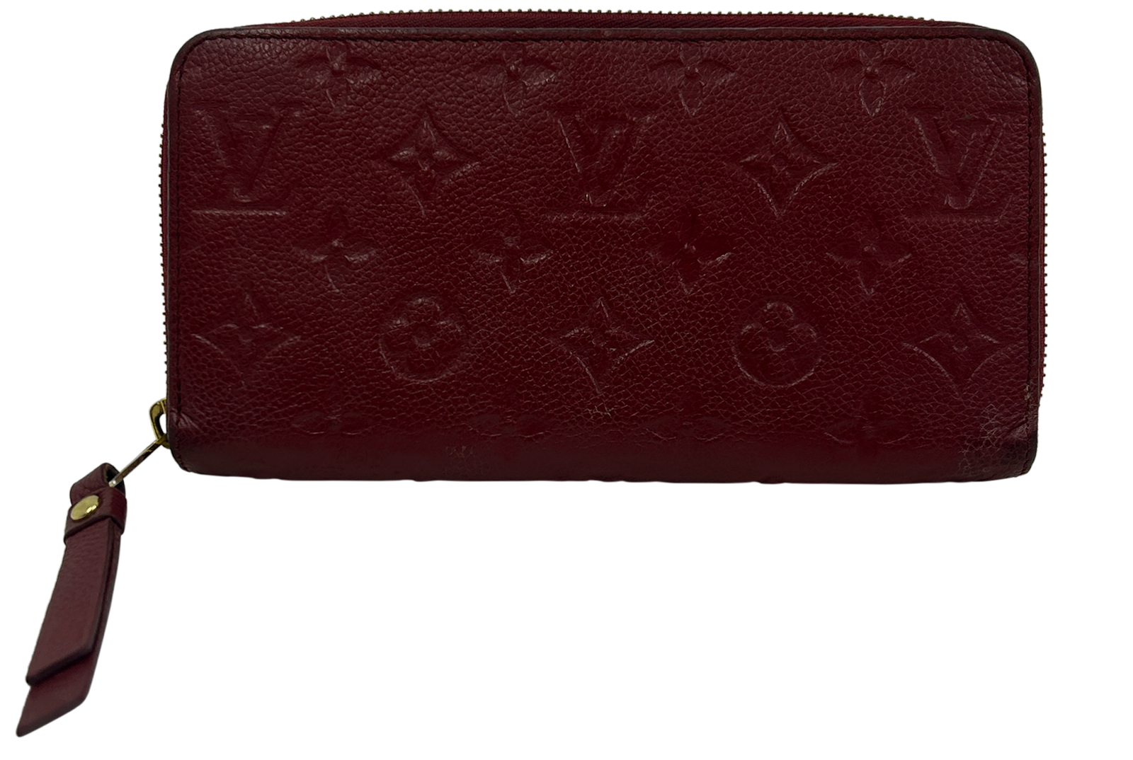 Louis Vuitton Billetera Empreite, 220&euro;, Bolso, Morado/Rojo, Animal - Piel, Vista frontal