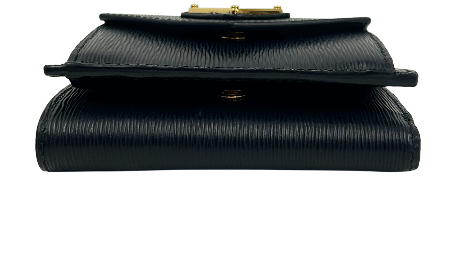 Prada Billetera Plegable, 290&euro;, Accesorios, Negro, Animal - Piel, Vista superior