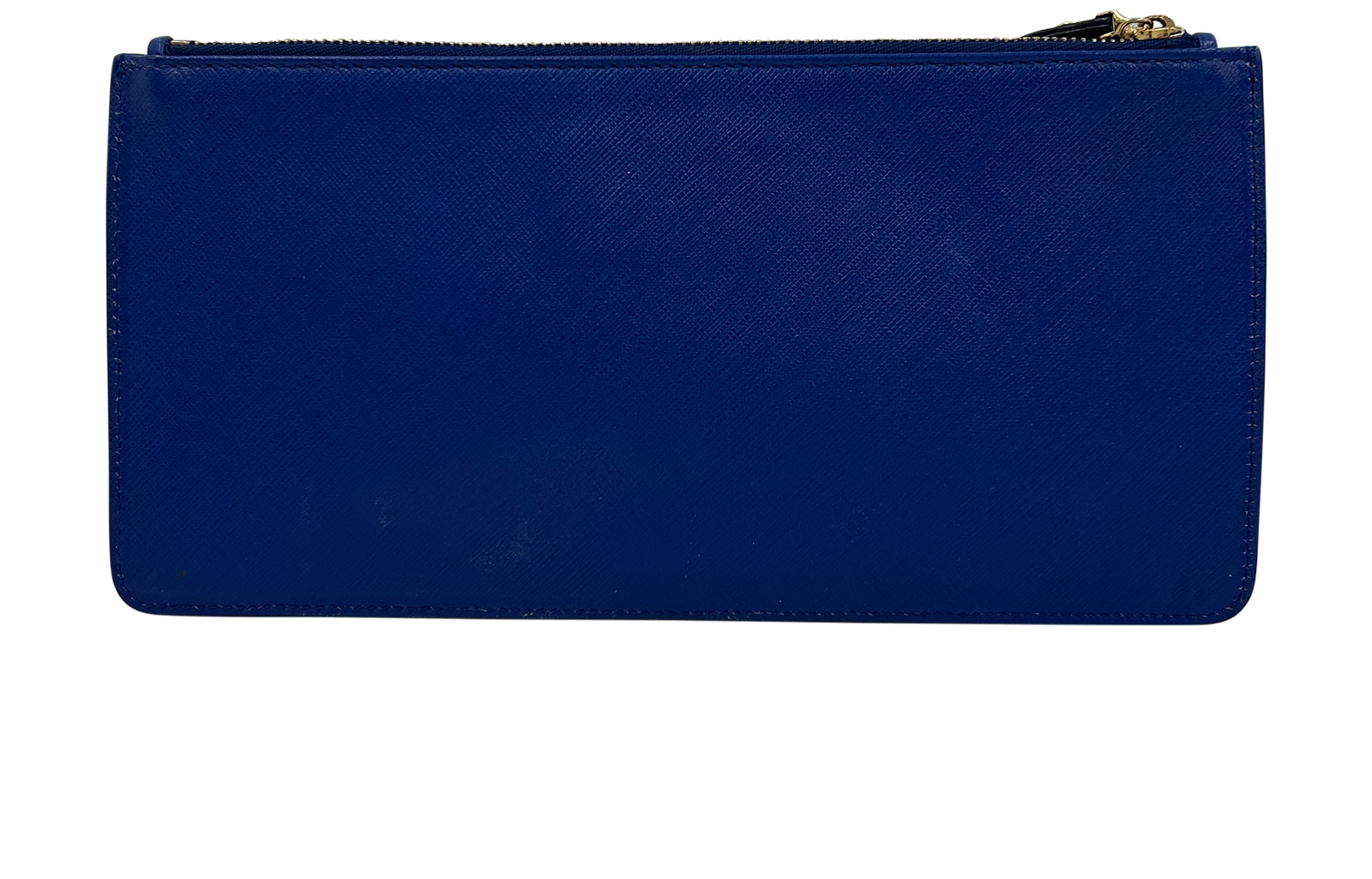 Salvatore Ferragamo Billetera Clutch, 90&euro;, Bolso, Azul, Animal - Piel, Vista trasera