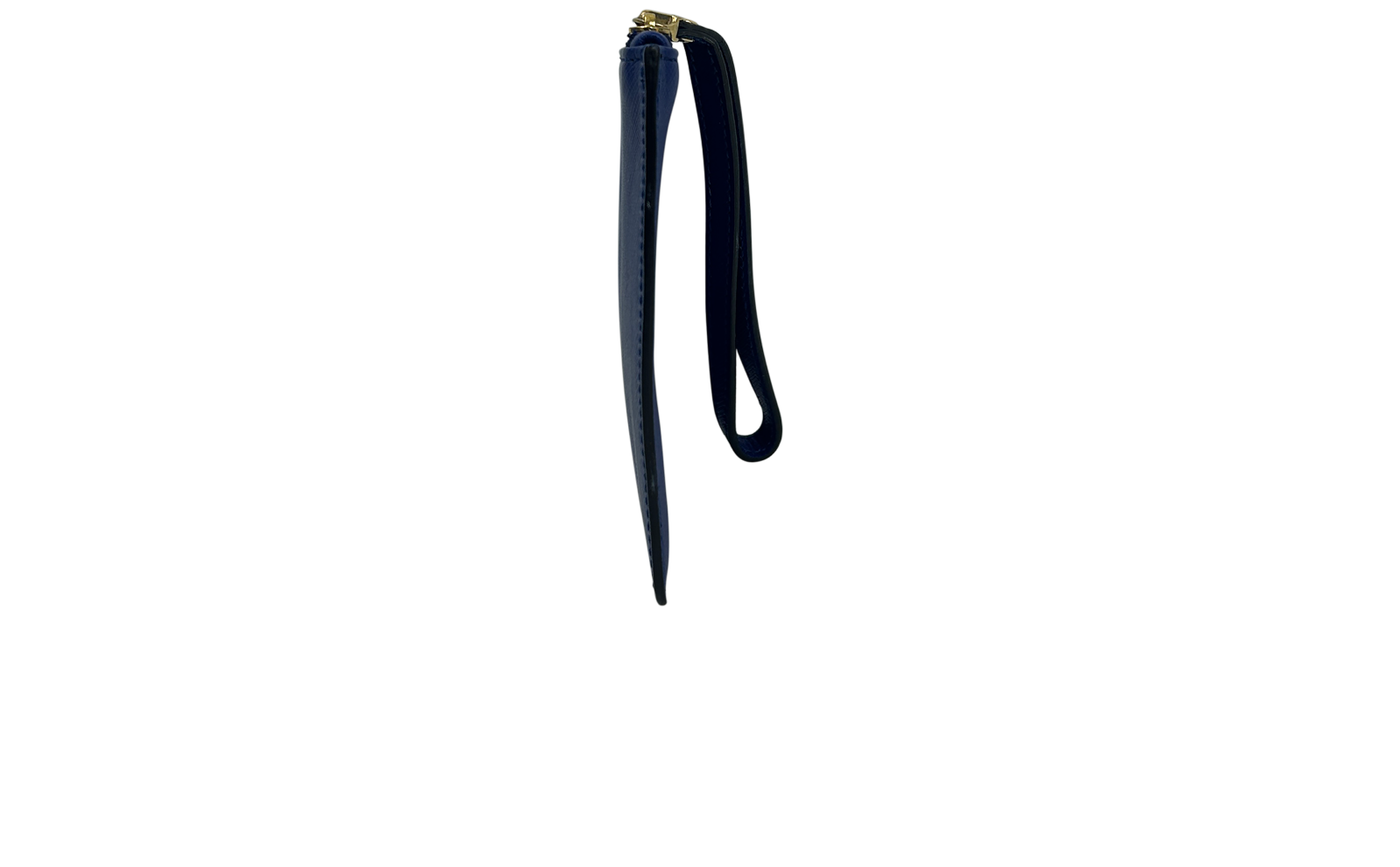 Salvatore Ferragamo Billetera Clutch, 90&euro;, Bolso, Azul, Animal - Piel, Vista lateral