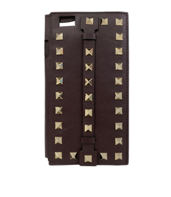 Valentino Funda Tel, Piel, Morado, 3