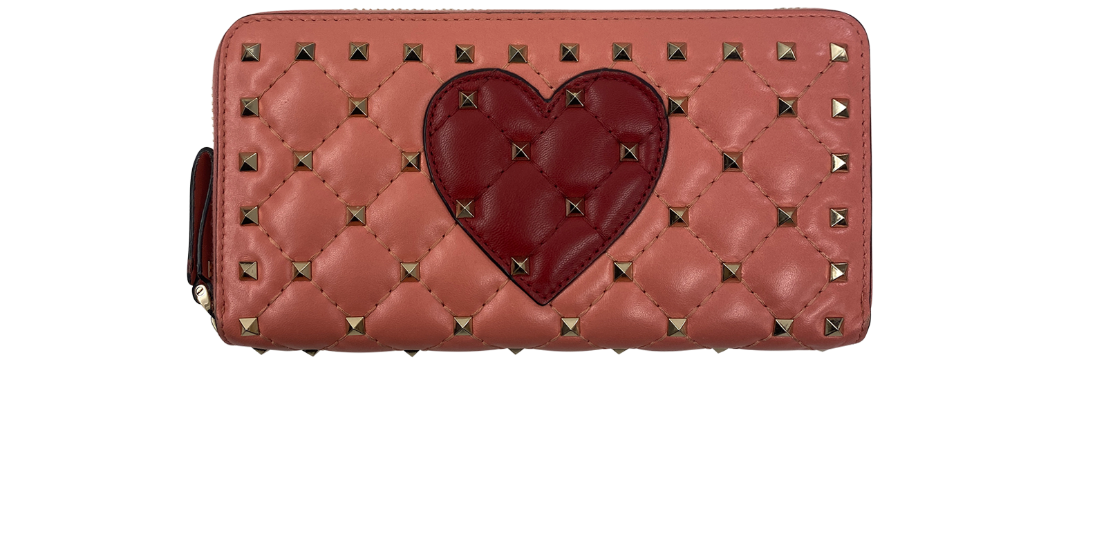 Valentino Billetera, 241€, Accesorios, Rojo/Rosa, Animal - Piel, Vista frontal