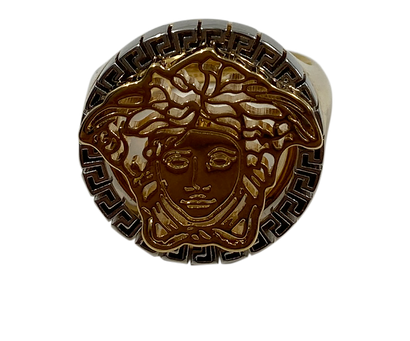 Versace Anillo Sello Medusa, vista frontal